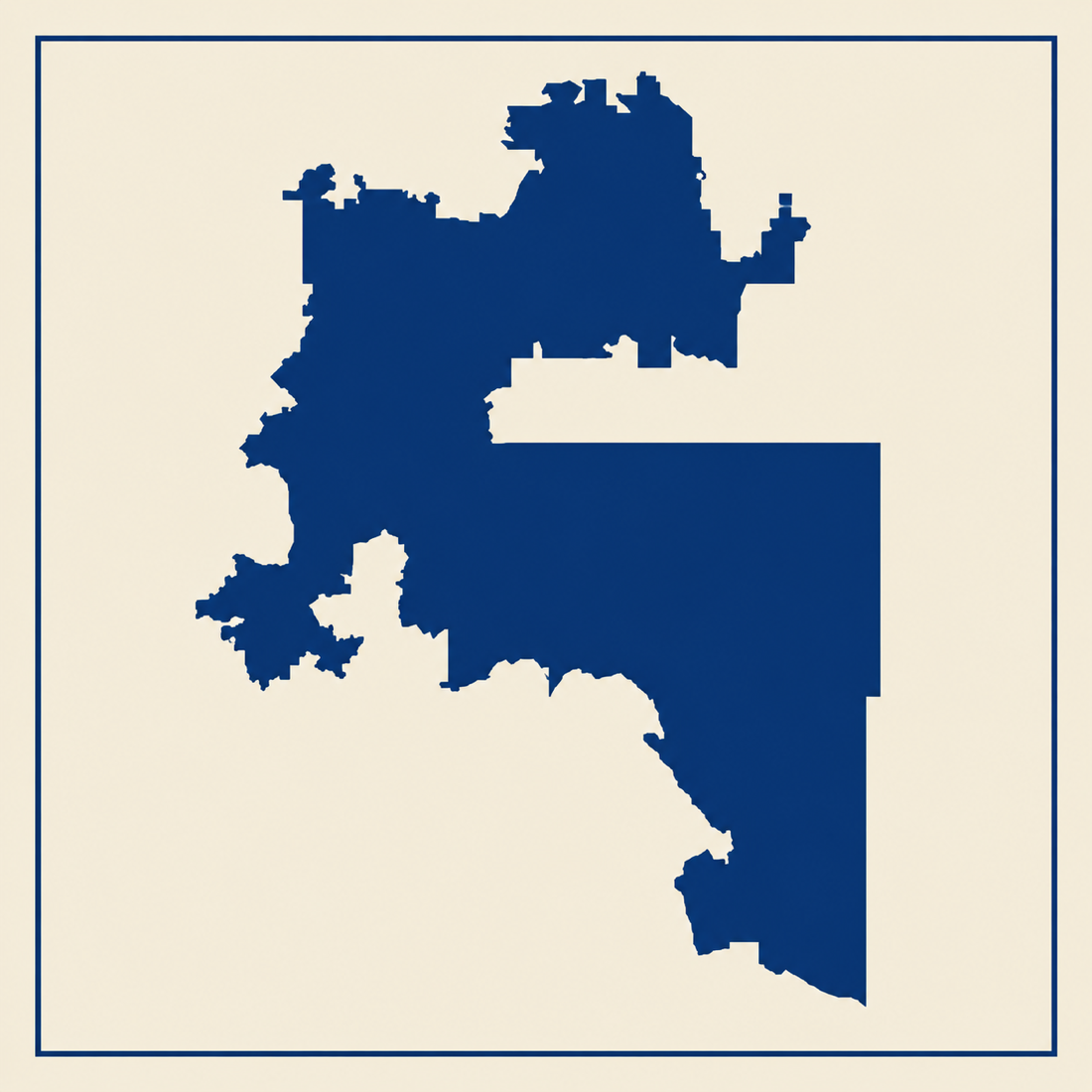 Ammar for Congress — district map